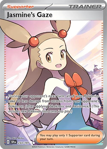 Image for Jasmine's Gaze (233/191) (SV08: Surging Sparks) - Pokemon