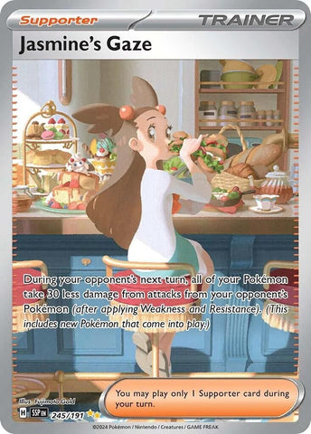 Image for Jasmine's Gaze (245/191) (SV08: Surging Sparks) - Pokemon