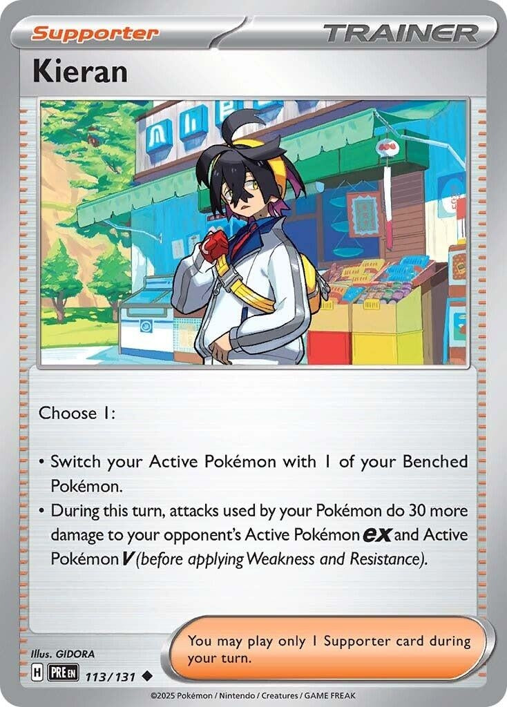 Image for Kieran (113/131) (SV: Prismatic Evolutions) - Pokemon