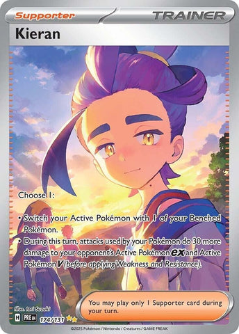 Image for Kieran (174/131) (SV: Prismatic Evolutions) - Pokemon