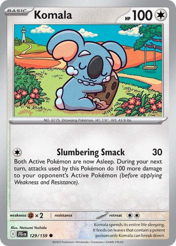 Image for Komala (129/159) (SV09: Journey Together) - Pokemon