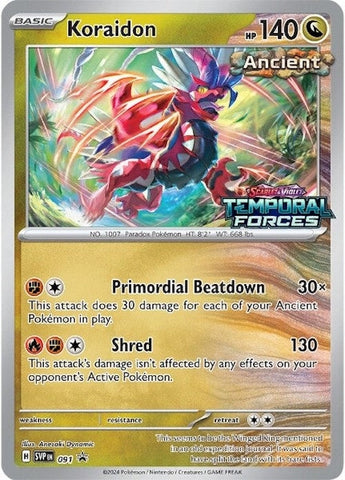 Image for Koraidon - 091 (Prerelease) (091) (SV: Scarlet & Violet Promo Cards) - Pokemon
