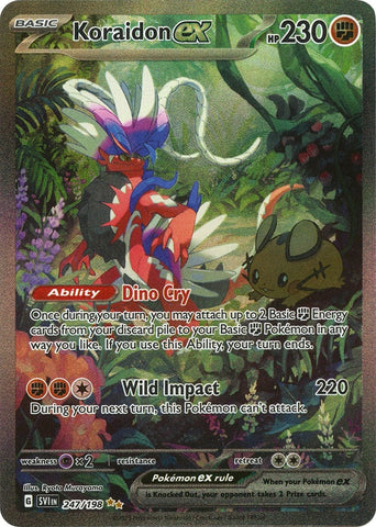 Image for Koraidon ex (247/198) (SV01: Scarlet & Violet Base Set) - Pokemon
