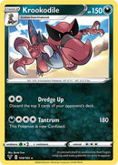 Image for Krookodile (109/185) (SWSH04: Vivid Voltage) - Pokemon