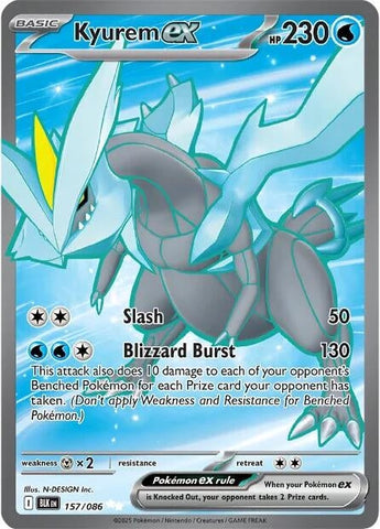 Image for Kyurem ex (157/086) (SV: Black Bolt) - Pokemon