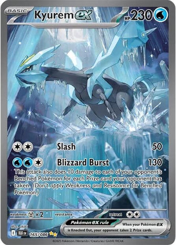 Image for Kyurem ex (165/086) (SV: Black Bolt) - Pokemon