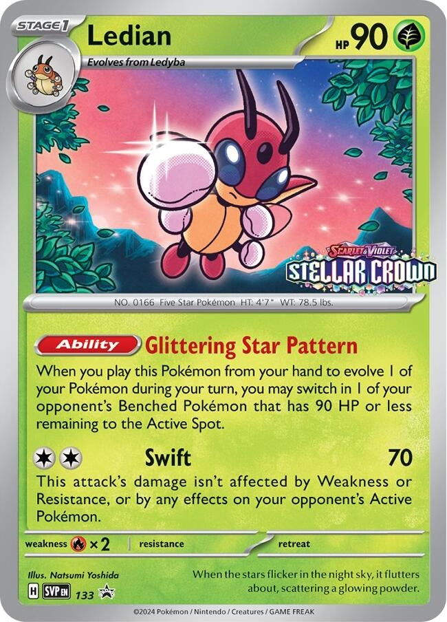 Image for Ledian - 133 (133) (SV: Scarlet & Violet Promo Cards) - Pokemon