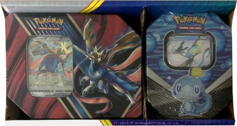 Image for Legends of Galar Tin + Galar Partners Tin 2-pack [Zacian V/Inteleon V] (Retail Exclusive) - Pokemon