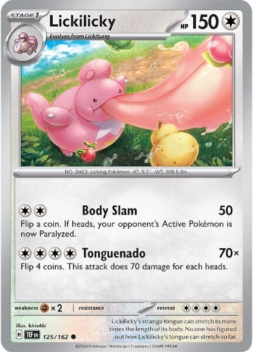Image for Lickilicky (125/162) (SV05: Temporal Forces) - Pokemon