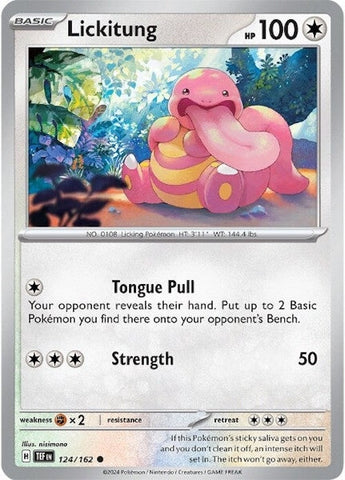 Image for Lickitung (124/162) (SV05: Temporal Forces) - Pokemon