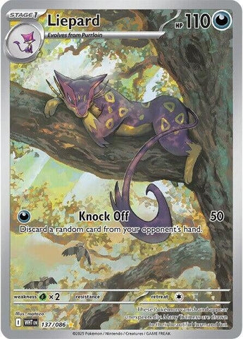 Image for Liepard (137/086) (SV: White Flare) - Pokemon