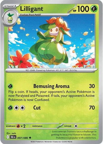 Image for Lilligant (007/086) (SV: Black Bolt) - Pokemon