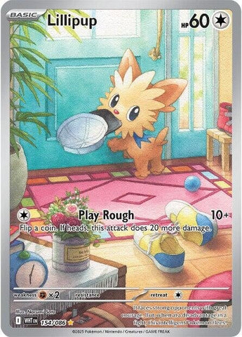 Image for Lillipup (154/086) (SV: White Flare) - Pokemon