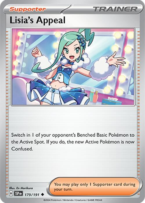 Image for Lisia's Appeal (179/191) (SV08: Surging Sparks) - Pokemon