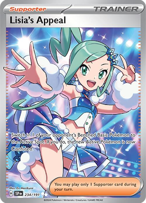 Image for Lisia's Appeal (234/191) (SV08: Surging Sparks) - Pokemon