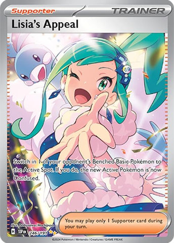 Image for Lisia's Appeal (246/191) (SV08: Surging Sparks) - Pokemon
