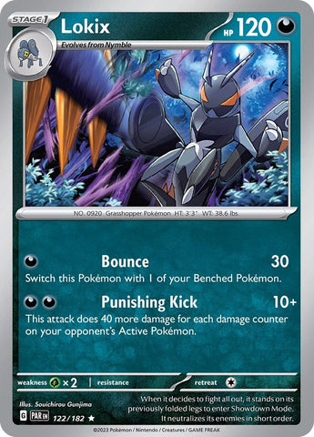 Image for Lokix (122/182) (SV04: Paradox Rift) - Pokemon