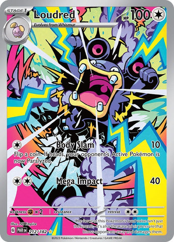 Image for Loudred (212/182) (SV04: Paradox Rift) - Pokemon