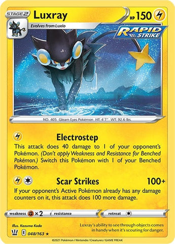 Image for Luxray (048/163) (SWSH05: Battle Styles) - Pokemon