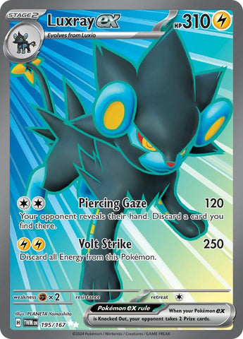 Image for Luxray ex (195/167) (SV06: Twilight Masquerade) - Pokemon