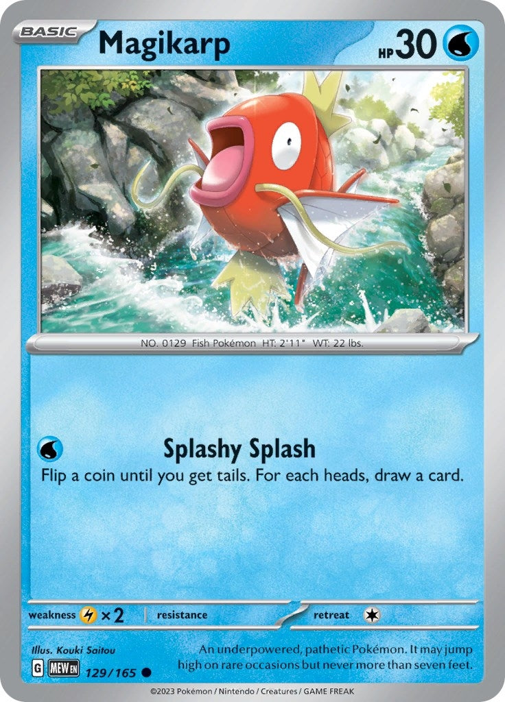 Image for Magikarp (129/165) (SV: Scarlet & Violet 151) - Pokemon