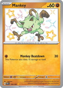 Image for Mankey (169/091) (SV: Paldean Fates) - Pokemon