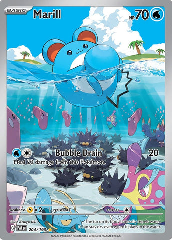 Image for Marill (204/193) (SV02: Paldea Evolved) - Pokemon