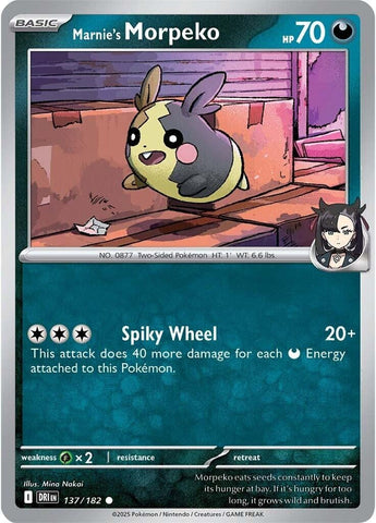 Image for Marnie's Morpeko (137/182) (SV10: Destined Rivals) - Pokemon