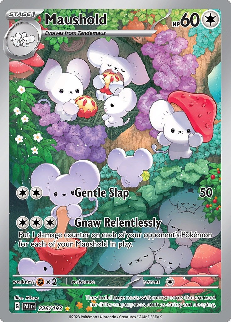 Image for Maushold (226/193) (SV02: Paldea Evolved) - Pokemon