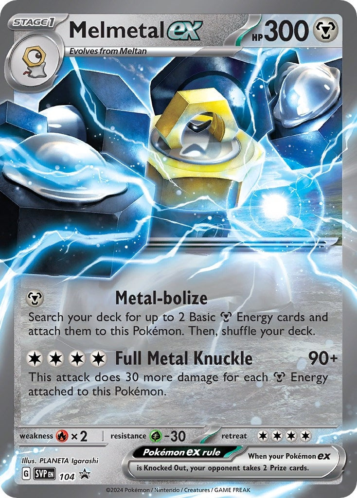 Image for Melmetal ex - 104 (104) (SV: Scarlet & Violet Promo Cards) - Pokemon