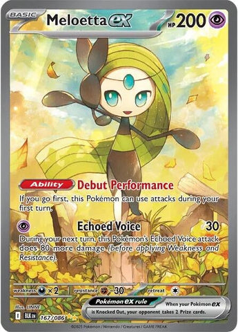Image for Meloetta ex (167/086) (SV: Black Bolt) - Pokemon