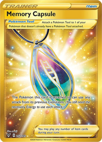 Image for Memory Capsule (Secret) (202/185) (SWSH04: Vivid Voltage) - Pokemon