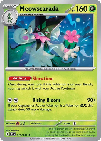 Image for Meowscarada (018/159) (SV09: Journey Together) - Pokemon