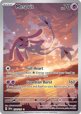 Image for Mesprit (204/191) (SV08: Surging Sparks) - Pokemon