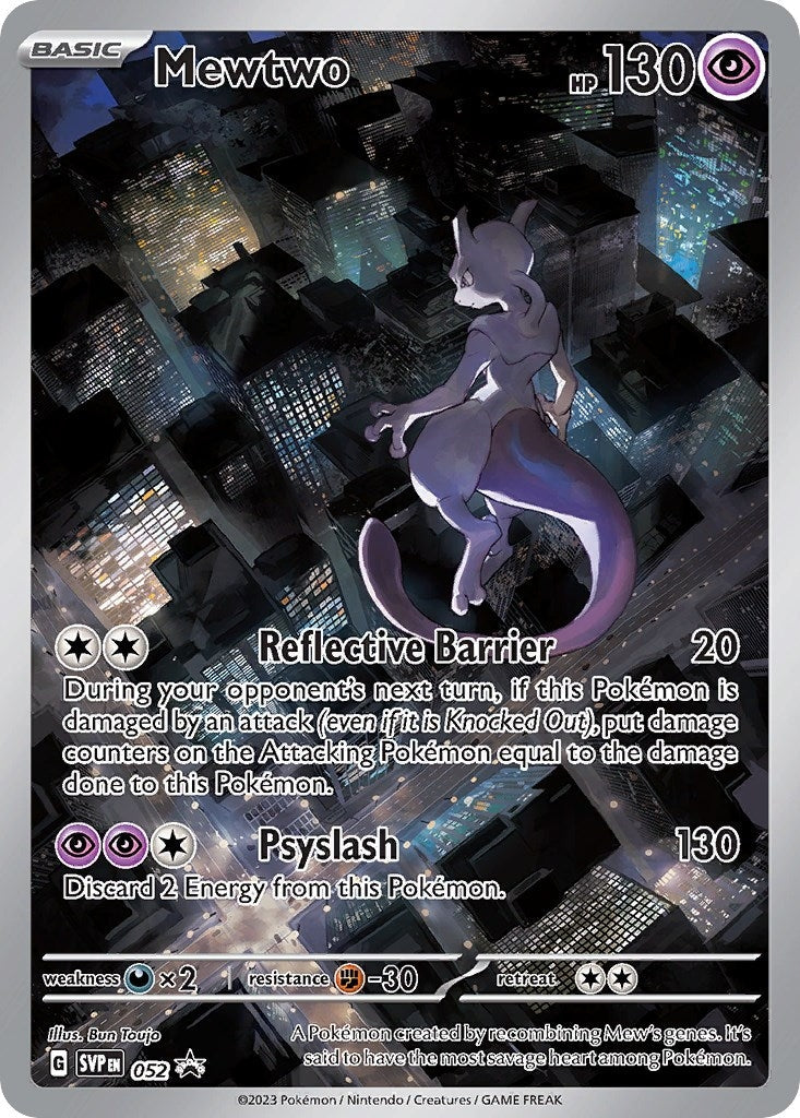 Image for Mewtwo - 052 (052) (SV: Scarlet & Violet Promo Cards) - Pokemon
