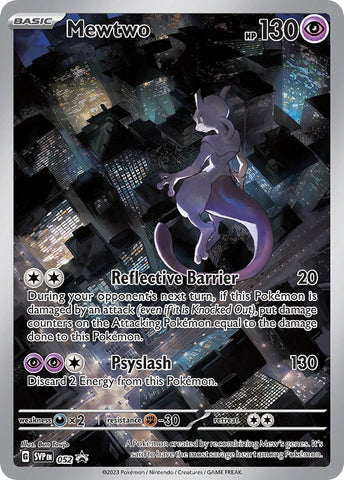 Image for Mewtwo - 052 (052) (SV: Scarlet & Violet Promo Cards) - Pokemon