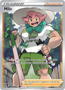 Image for Milo (Full Art) (190/192) (SWSH02: Rebel Clash) - Pokemon