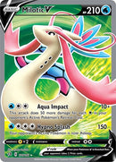 Image for Milotic V (Full Art) (179/192) (SWSH02: Rebel Clash) - Pokemon
