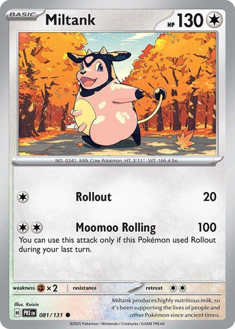 Image for Miltank (081/131) (SV: Prismatic Evolutions) - Pokemon