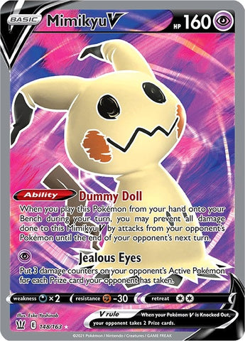 Image for Mimikyu V (Full Art) (148/163) (SWSH05: Battle Styles) - Pokemon