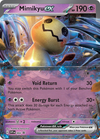 Image for Mimikyu ex - 004 (004) (SV: Scarlet & Violet Promo Cards) - Pokemon