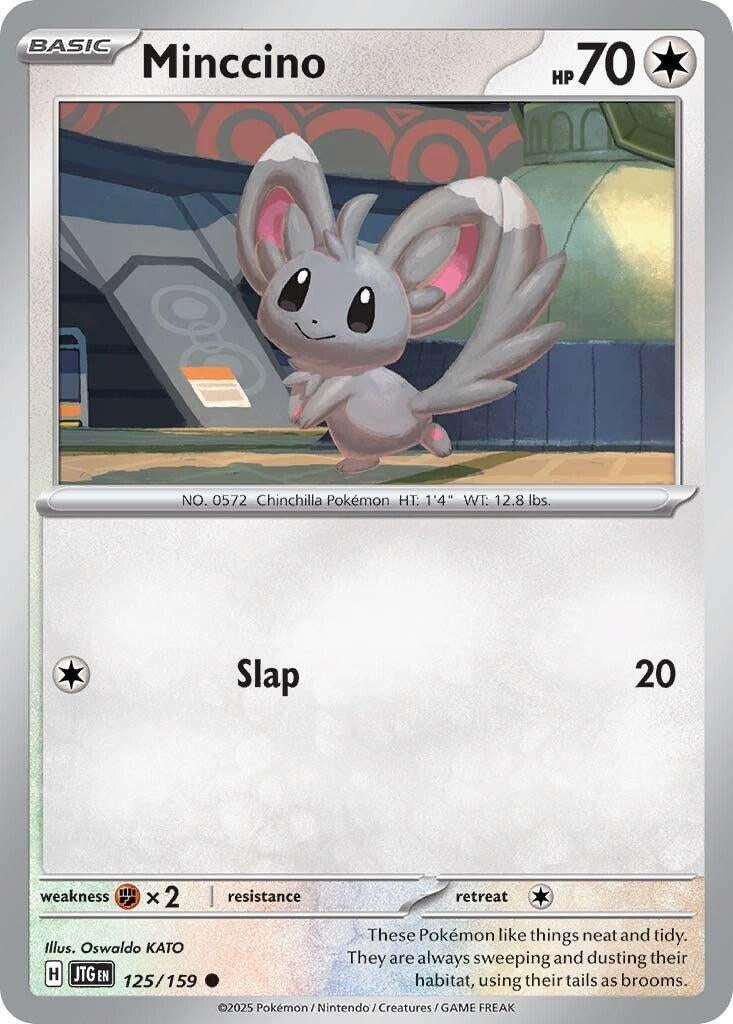 Image for Minccino (125/159) (SV09: Journey Together) - Pokemon