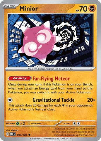 Image for Minior (099/182) (SV04: Paradox Rift) - Pokemon