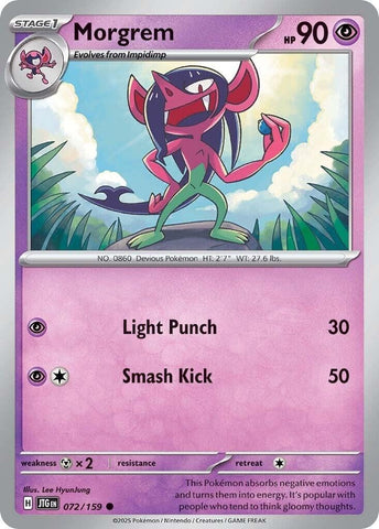 Image for Morgrem (072/159) (SV09: Journey Together) - Pokemon