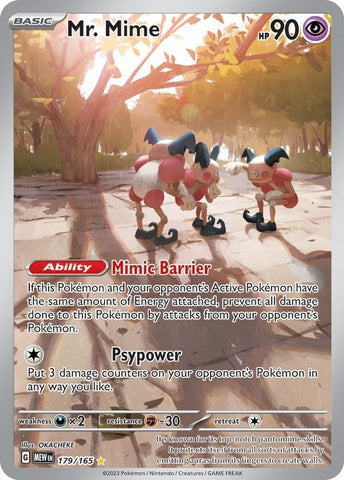 Image for Mr. Mime (179/165) (SV: Scarlet & Violet 151) - Pokemon