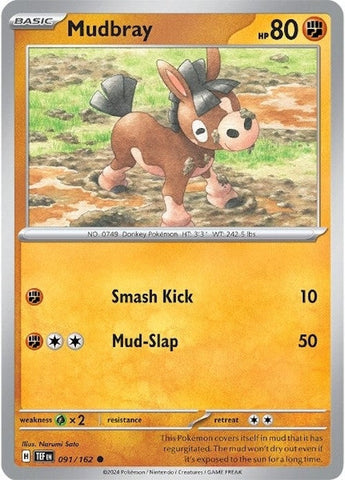 Image for Mudbray (091/162) (SV05: Temporal Forces) - Pokemon