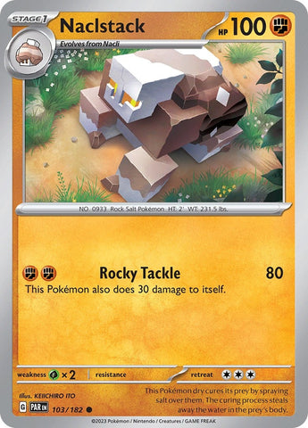 Image for Naclstack (103/182) (SV04: Paradox Rift) - Pokemon