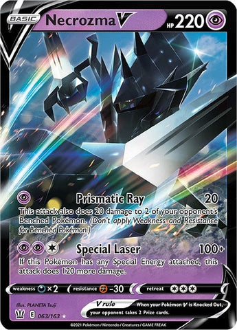 Image for Necrozma V (063/163) (SWSH05: Battle Styles) - Pokemon