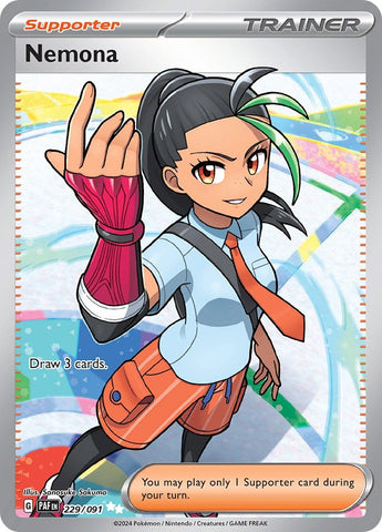 Image for Nemona (229/091) (SV: Paldean Fates) - Pokemon