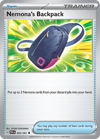 Image for Nemona's Backpack (083/091) (SV: Paldean Fates) - Pokemon